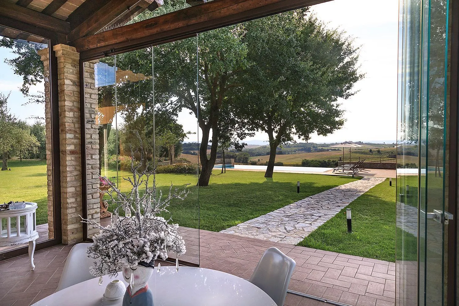 Ad My Home Villa Con Piscina コルトーナ